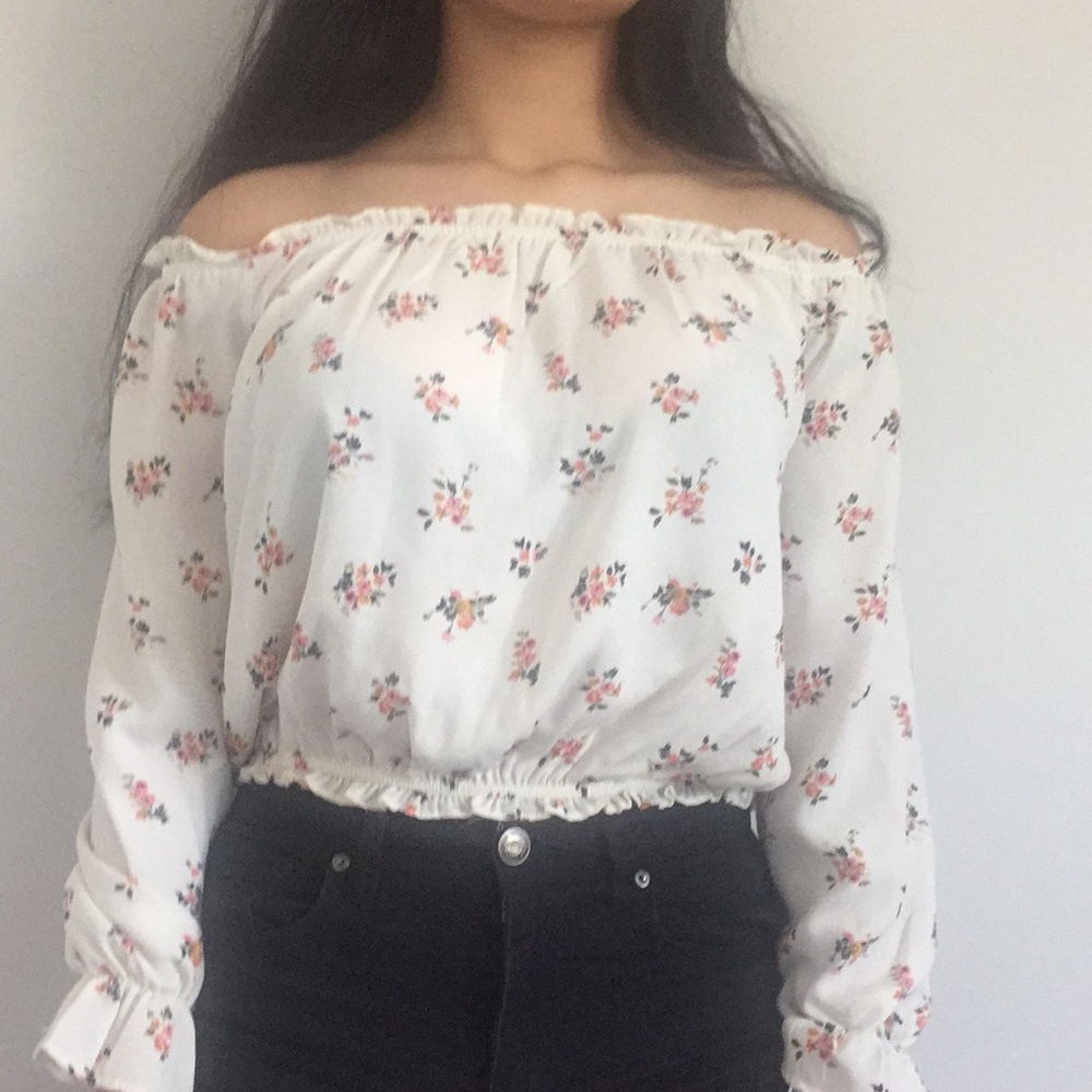Off the shoulder blouse